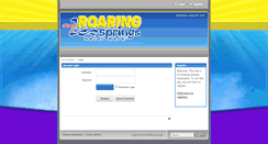 Desktop Screenshot of my.roaringsprings.com